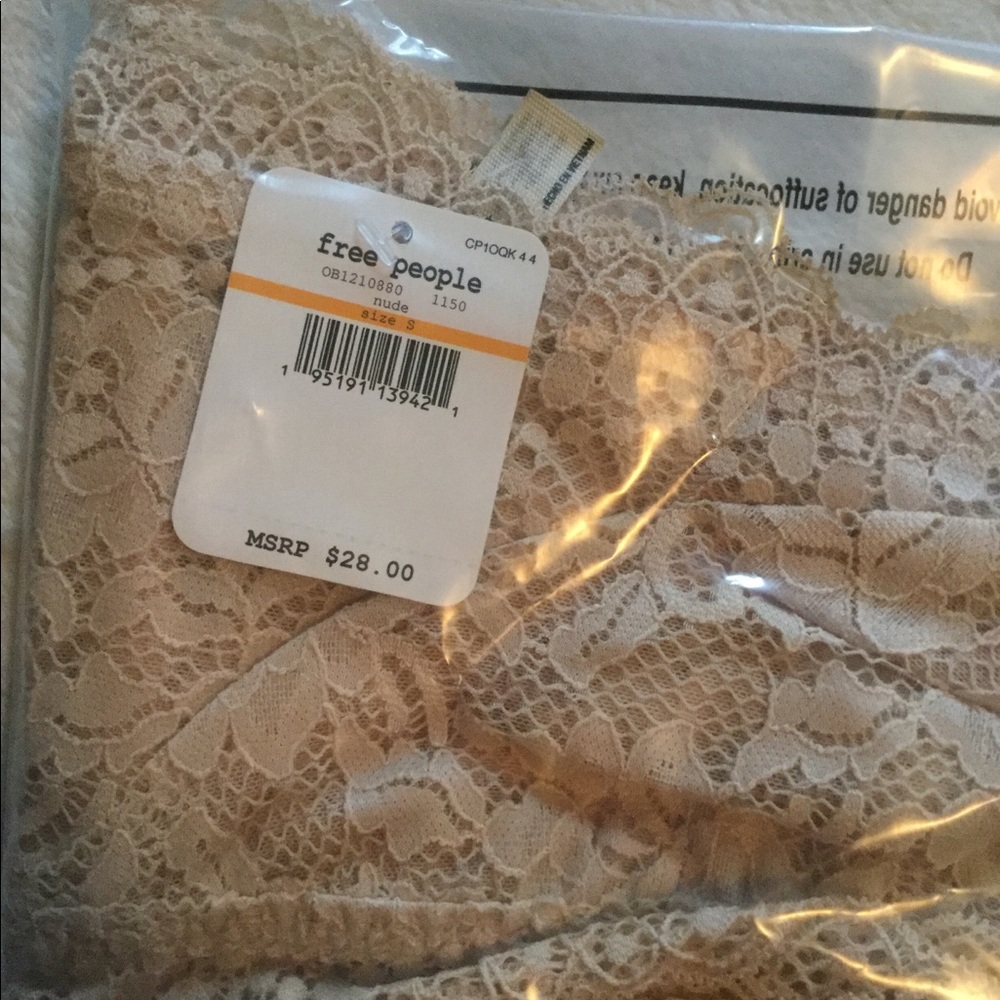 Free People Lacey Looks Bandeau NWT - Picture 7 of 8